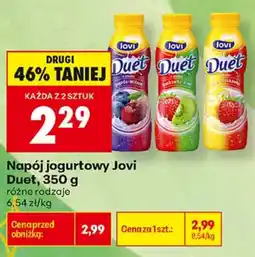 Biedronka Napój jogurtowy Jovi Duet oferta
