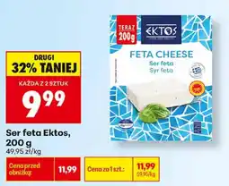 Biedronka Ser feta Ektos oferta