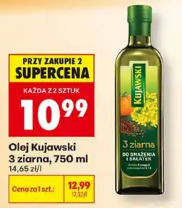 Biedronka Olej Kujawski 3 ziarna oferta