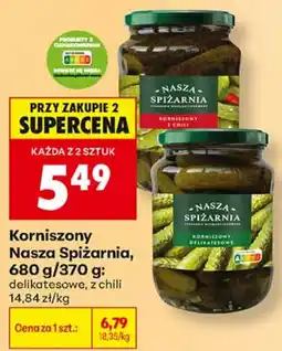 Biedronka Korniszony Nasza Spiżarnia oferta