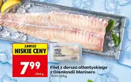 Biedronka Filet z dorsza atlantyckiego z Grenlandii Marinero oferta