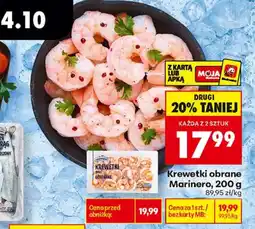 Biedronka Krewetki obrane Marinero oferta