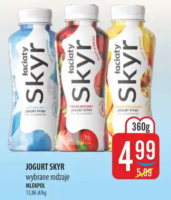 Jogurt Skyr wybrane rodzaje