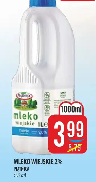 Mleko Wiejskie 2% Piątnica