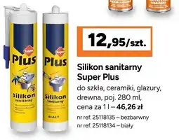 Bricoman Silikon sanitarney Super Plus oferta