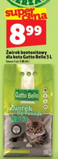Topaz Express Żwirek bentonitowy Gatto Bello oferta