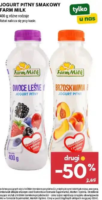 Jogurt Pitny Smakowy Farm Milk