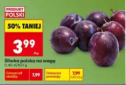 Biedronka Śliwka polska oferta