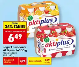Biedronka Jogurt owocowy Aktiplus oferta