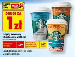 Biedronka Napój kawowy Starbucks oferta