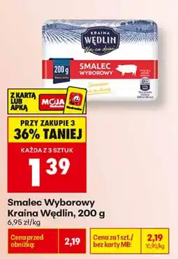 Biedronka Smalec Wyborowy Kraina Wędlin oferta