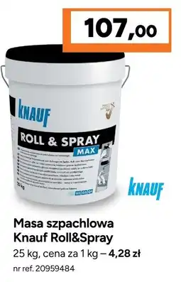 Bricoman Masa szpachlowa Knauf Roll&Spray oferta