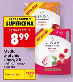 Biedronka Mydło w płynie Linda oferta