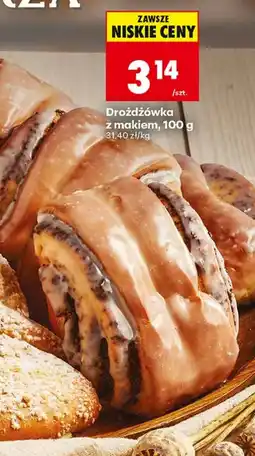 Biedronka Drożdżówka z makiem oferta