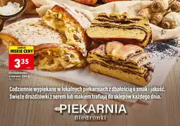 Biedronka Drożdżówka z serem oferta