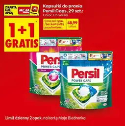 Biedronka Kapsułki do prania Persil Caps oferta