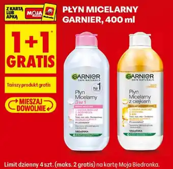 Biedronka Płyn Micelarny Garnier oferta