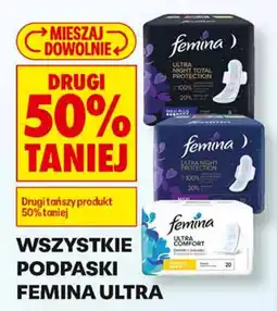 Biedronka Podpaski Femina Ultra oferta