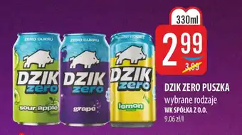 Dzik Zero Puszka