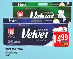 MOKPOL Papier toaletowy biały, rumianek Velvet oferta