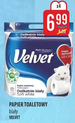 MOKPOL Papier toaletowy biały Velvet oferta