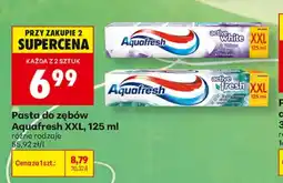 Biedronka Pasta do zębów Aquafresh XXL oferta