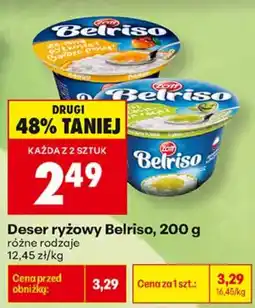 Biedronka Deser ryżowy Belriso oferta