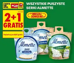 Biedronka Puszysty serek twarogowy Almette oferta