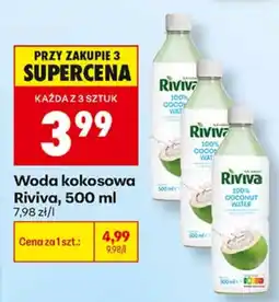 Biedronka Woda kokosowa Riviva oferta