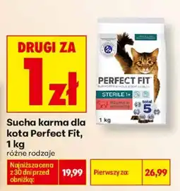 Biedronka Sucha karma dla kota Perfect Fit oferta