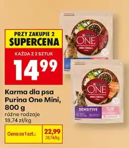 Biedronka Karma dla psa Purina One Mini oferta