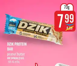 MOKPOL Dzik Protein Bar peanut butter oferta