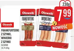 MOKPOL Frankfurterki z szynki, winierki z szynki Olewnik oferta