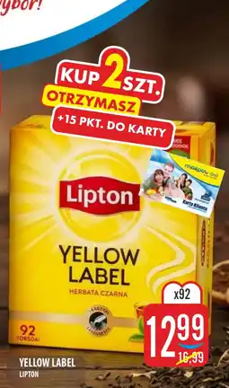 MOKPOL Herbata Czarna Yellow Label Lipton oferta