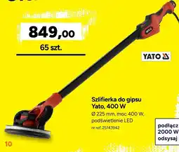 Bricoman Szlifierka do gipsu Yato oferta