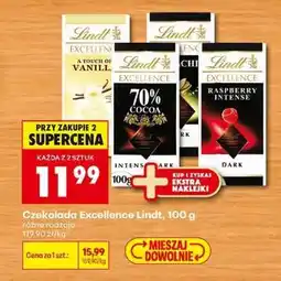 Biedronka Czekolada Excellence Lindt , 100 g oferta