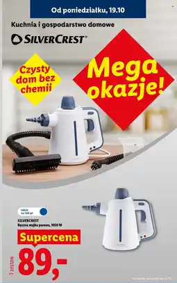 Lidl Ręczna myjka parowa SILVERCREST oferta