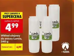 Biedronka Wkład olejowy do zniczy Lumia , 340 g oferta