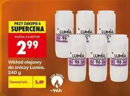 Biedronka Wkład olejowy do zniczy Lumia 240 g oferta