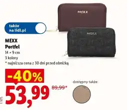 Lidl Mexx portfel oferta