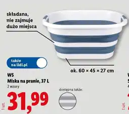 Lidl Miska na pranie, 37 L oferta