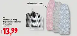 Lidl Pokrowiec na deskę do prasowania lub zestaw 10 wieszaków oferta