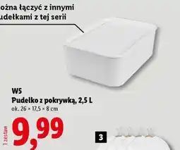 Lidl W5 Pudelko z pokrywką oferta
