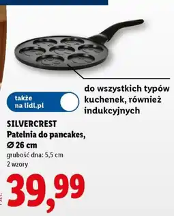 Lidl Silvercrest Patelnia do pancakes oferta