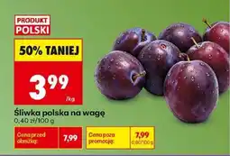 Biedronka Śliwka polska na wagę oferta