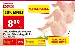 Biedronka skrzydełka z kurczaka Kraina Mies Mega Paka oferta
