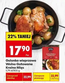 Biedronka Golonka wieprzowa Wolno Gotowane Kraina Mies oferta