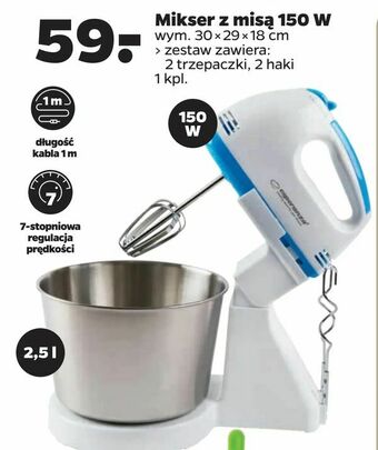 Netto Mikser z misą 150 W oferta
