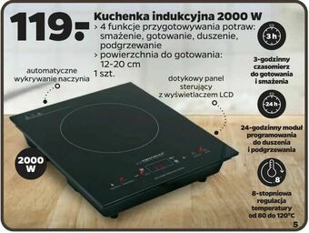 Netto Kuchenka indukcyjna 2000 W oferta