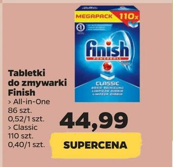 Netto Tabletki do zmywarki Finish oferta